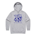 Birds, We're All Doing Our Best, Embarrassing tbh Women's AS Colour Hoodie Grey Marle Womens Hoodie animal Birds Printed In Australia