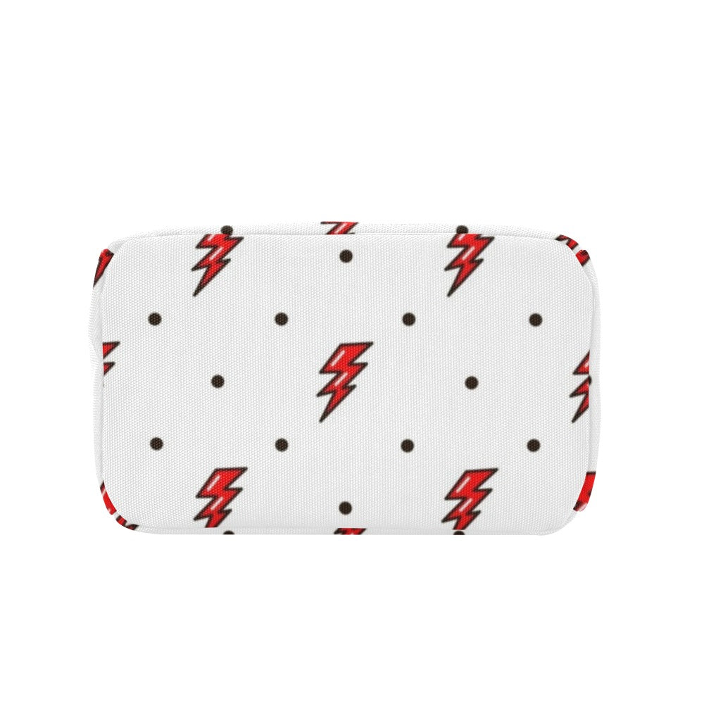 Red Lightning - Zipper Lunch Bag Zipper Lunch Bag Printed Offshore