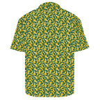 Happy Bananas Men's Crinkle Hawaiian Shirt