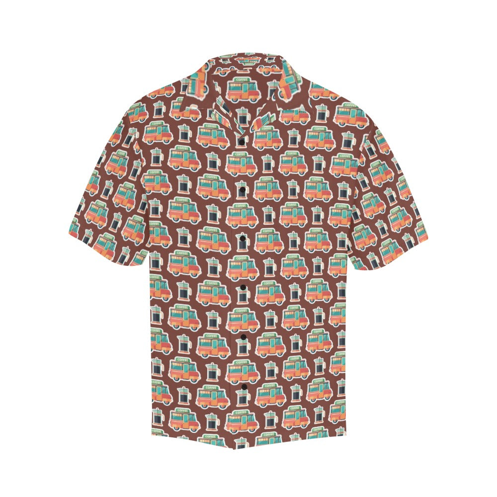 Coffee Van - Mens Hawaiian Shirt