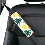 Pineapple Tropical Car Seat Belt Cover 7''x10'' (Pack of 2) Car Seat Belt Cover 7x10 (Pack of 2) Food Printed Offshore