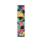 Scary Sharks Car Seat Belt Cover 7''x10'' (Pack of 2) Car Seat Belt Cover 7x10 (Pack of 2) animal Ocean Printed Offshore