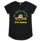 My Daily Moods - Womens Scoop Neck T-Shirt Black Womens Scoop Neck T-shirt Printed In Australia