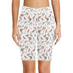 Birds Of A Feather Women's Bike Shorts With Side Pockets