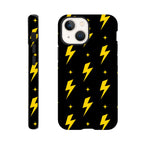 Yellow Lightning - Apple iPhone Tough case iPhone 13 Mini iPhone Tough Case comic Globally Fulfilled