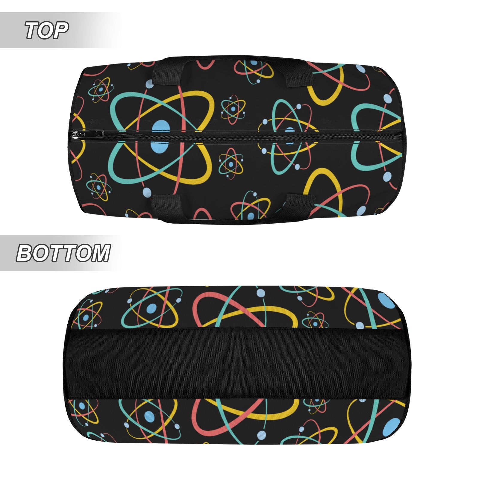 Atoms Duffle Bag Duffle Bag Printed Offshore