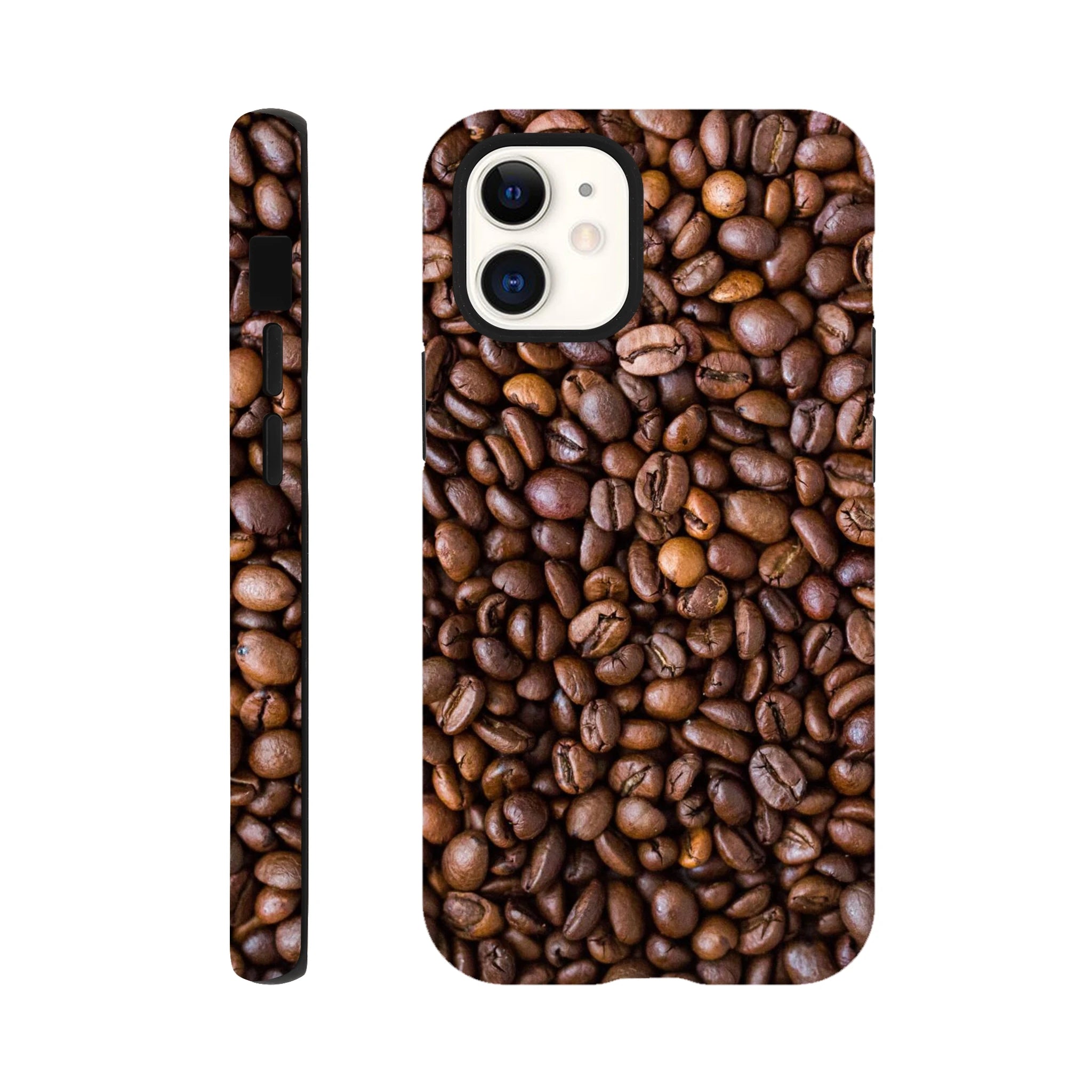 Coffee Beans - Apple iPhone Tough case iPhone 12 Mini iPhone Tough Case Coffee Globally Fulfilled