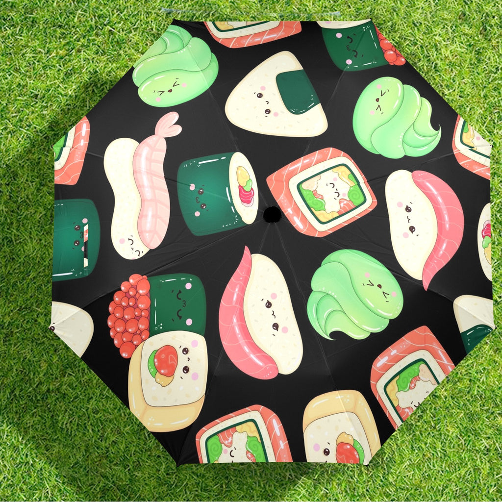 Happy Sushi - Semi-Automatic Foldable Umbrella (Model U12) Semi-Automatic Foldable Umbrella (U12)