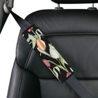 Tulips Car Seat Belt Cover 7''x10'' (Pack of 2) Car Seat Belt Cover 7x10 (Pack of 2) Plants Printed Offshore