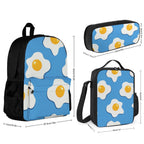Fried Eggs - Three Piece Backpack Set