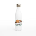 Sloth, I Like Naps - White 17oz Stainless Steel Water Bottle Default Title White Water Bottle animal Globally Fulfilled