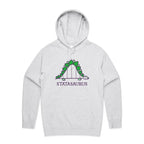Statasaurus, Maths - Mens Hoodie White Marle Mens Hoodie Maths Printed In Australia