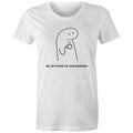 Be As Strong As Your Espresso Women's AS Colour T-shirt White Womens T-shirt Coffee Printed In Australia