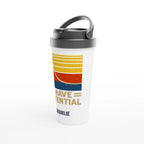 Personalised I Have Potential, Physics White 15oz Stainless Steel Travel Mug Personalised Travel Mug Globally Fulfilled Science