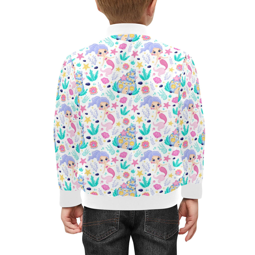 Mermaid World Kids Bomber Jacket