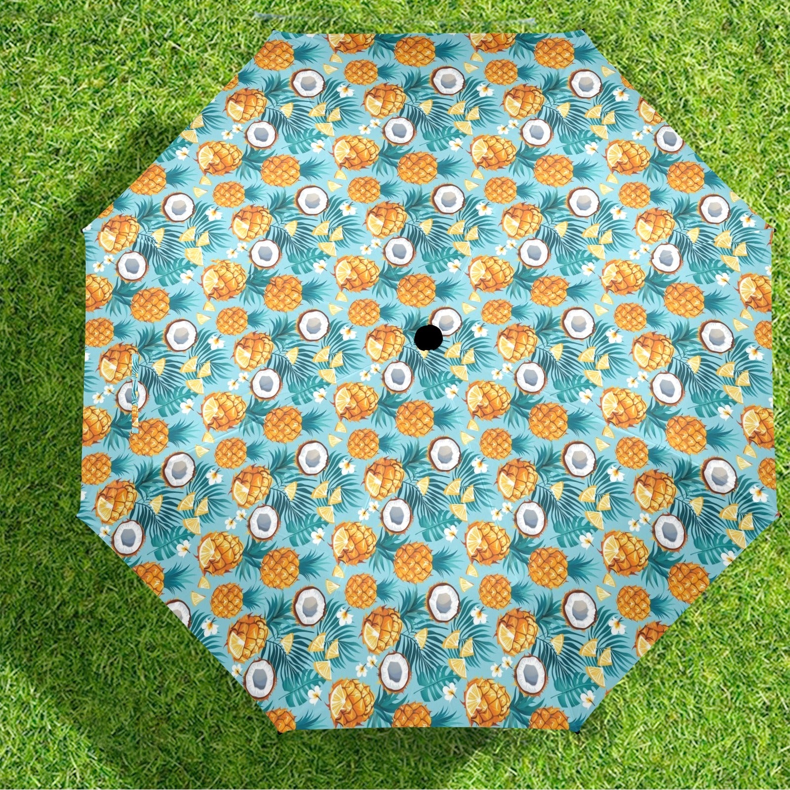 Pineapple Coconut - Umbrella Umbrella Food Printed Offshore