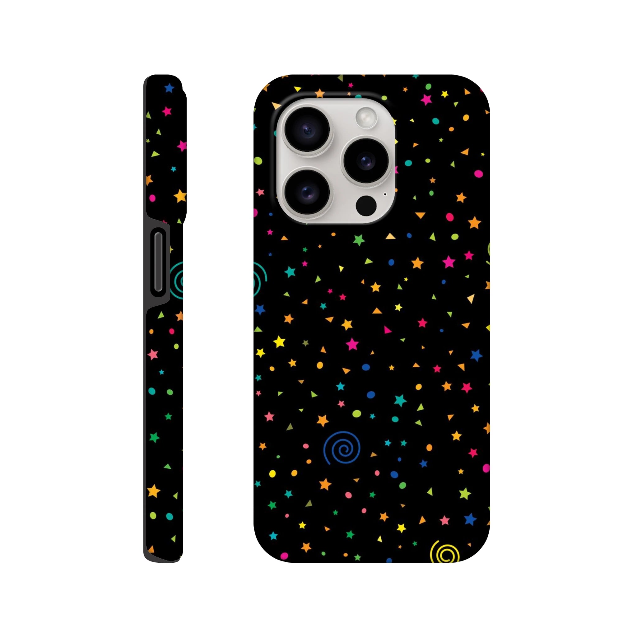 Stars And Swirls - Apple iPhone Tough case iPhone 15 Pro iPhone Tough Case Globally Fulfilled