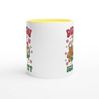 Gingerbread, Did You Try Icing It White 11oz Ceramic Mug with Colour Inside Christmas Colour Mug Christmas Globally Fulfilled