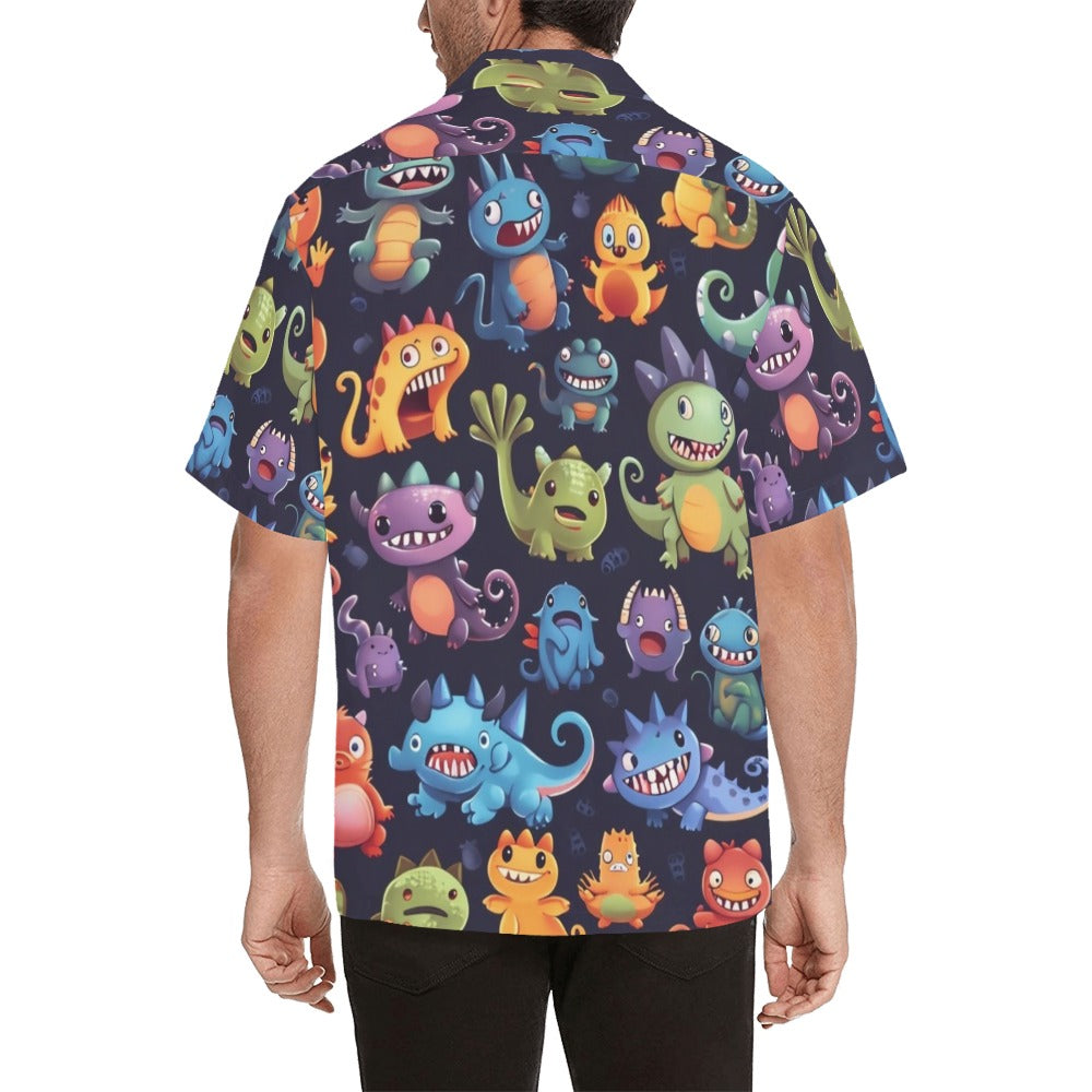 Monster Mania - Mens Hawaiian Shirt