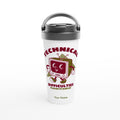 Personalised - Retro TV Technical Difficulties - White 15oz Stainless Steel Travel Mug Default Title Personalised Travel Mug customise Globally Fulfilled personalise