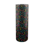 Squiggle Time - 20oz Tall Skinny Tumbler with Lid and Straw