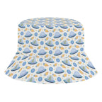 UFO's Kids Bucket Hat white Kids Bucket Hat Printed Offshore Sci Fi