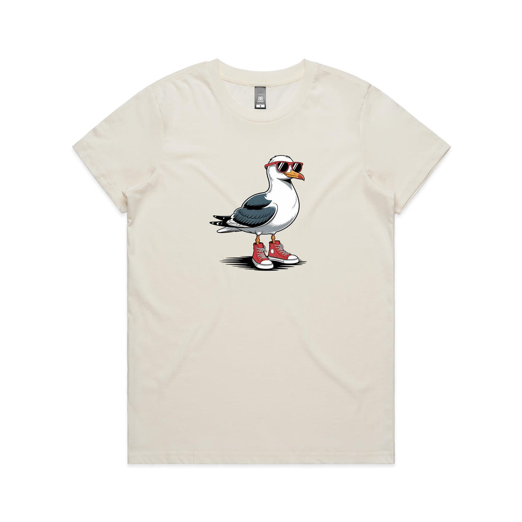 Seagull With Sunglasses And High Tops Women's AS Colour T-shirt