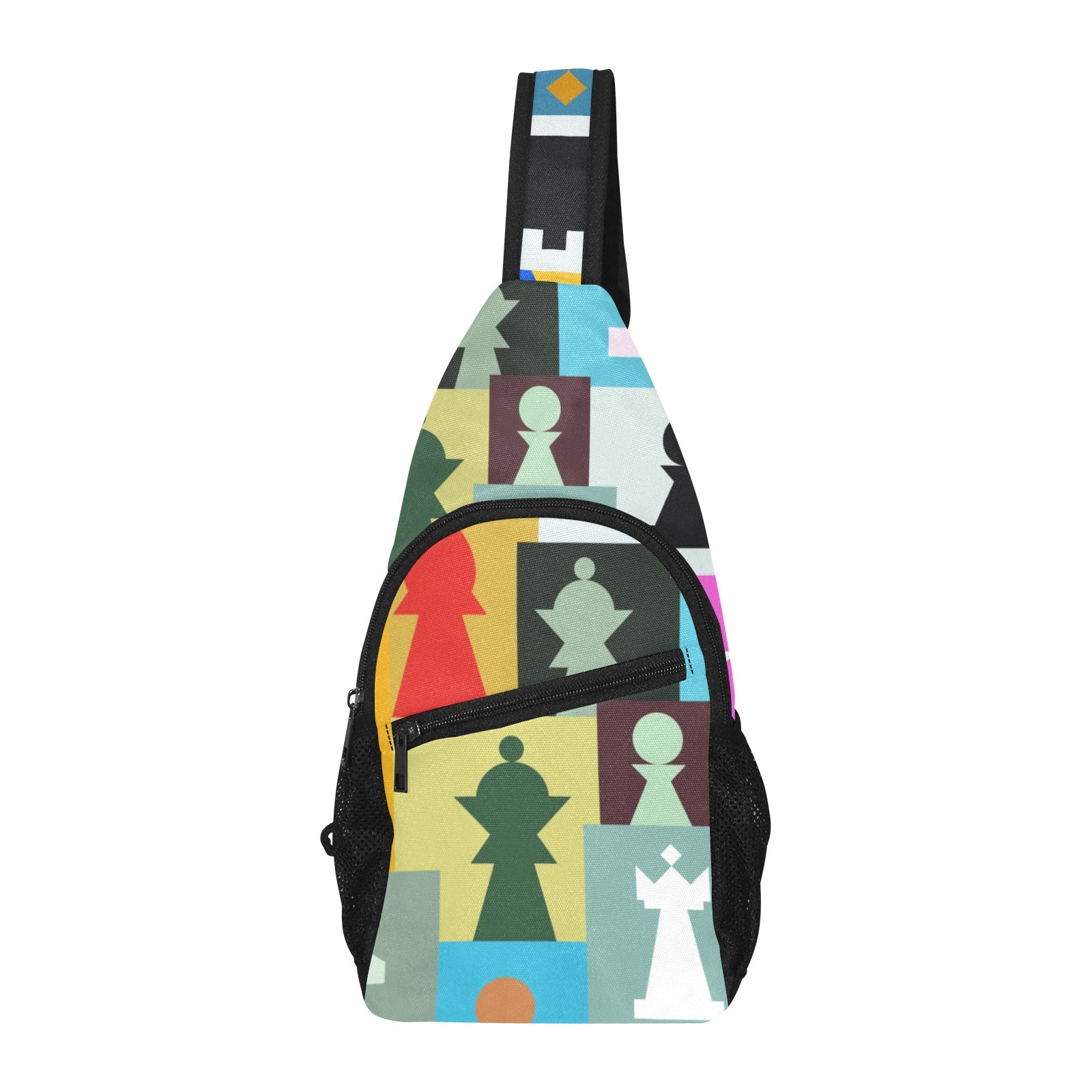 Colourful Chess - Chest Bag