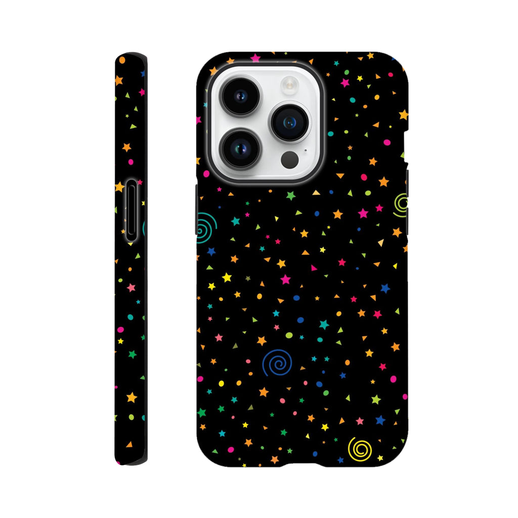 Stars And Swirls - Apple iPhone Tough case iPhone 14 Pro iPhone Tough Case Globally Fulfilled