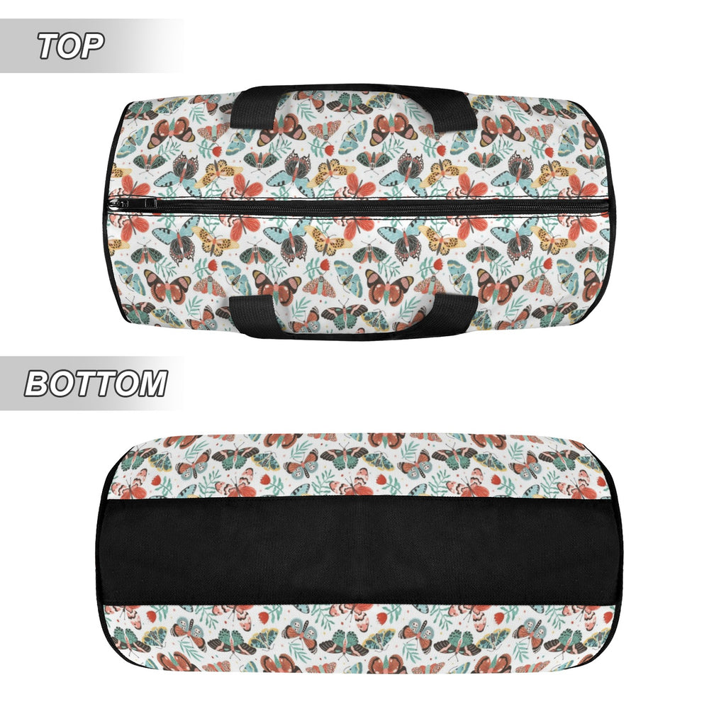 Pretty Moths And Butterflies Duffle Bag Duffle Bag Printed Offshore