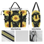 Painted Sunflowers Duffle Bag-Simple (Model 1715) Duffle Bag-Simple (1715)