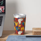 Comic Book Explosions Small Stainless Steel Travel Mug Cup 12oz/350ml Small Travel Mug comic Printed Offshore
