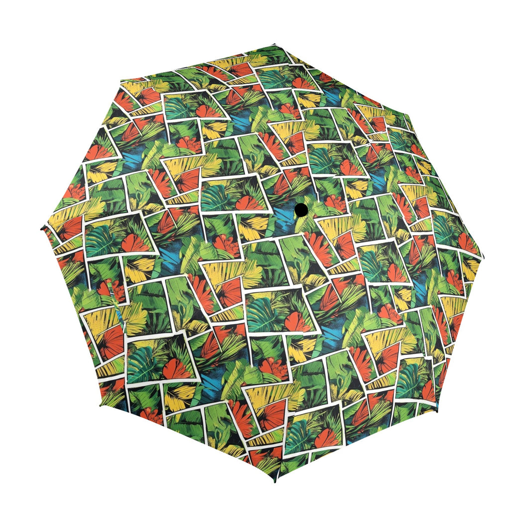 Tropical Comic Book Style Umbrella