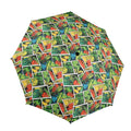 Tropical Comic Book Style Umbrella