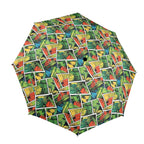 Tropical Comic Book Style Umbrella