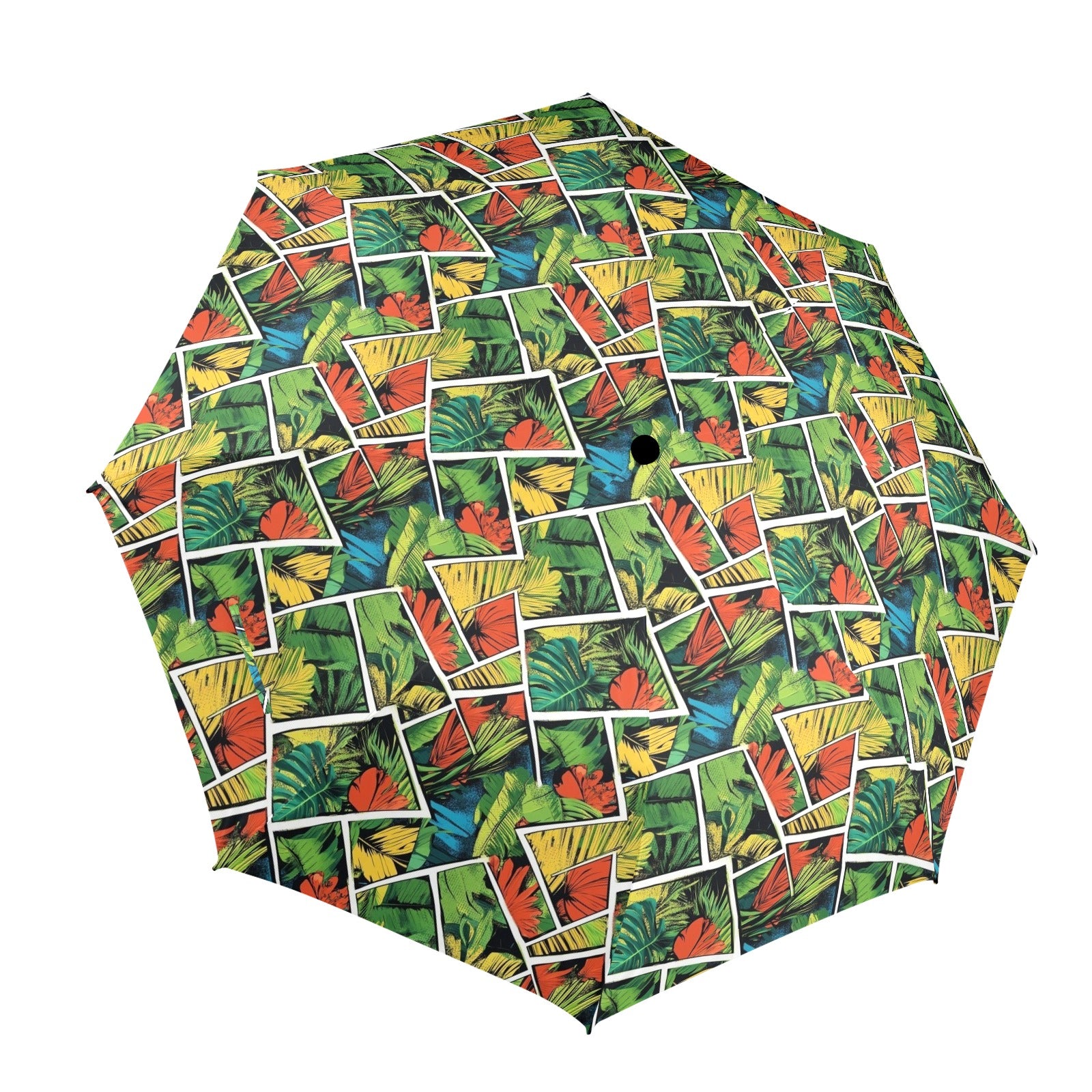 Tropical Comic Book Style Umbrella