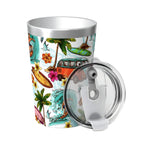 Surfing Safari Small Stainless Steel Travel Mug Cup 12oz/350ml