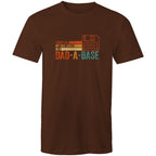 Dad Jokes Dad-A-Base - Mens T-Shirt Dark Chocolate Mens T-shirt Dad Printed In Australia Tech
