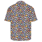 Groovy Flowers Men's Crinkle Hawaiian Shirt