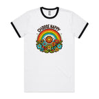 Choose Happy - Staple Ringer Tee