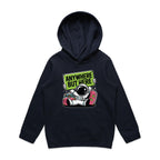 Astronaut, Anywhere But Here - Kids Hoodie Navy Kids Hoodie Printed In Australia