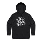 Do Your Own Thing - Womens Hoodie Black Womens Hoodie Printed In Australia