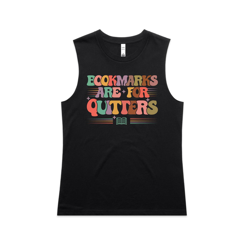 Bookmarks Are For Quitters - AS Colour Women's Maple Tank