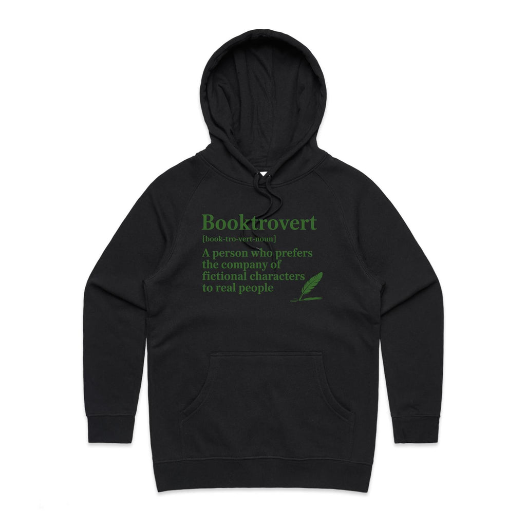Booktrovert, Book Introvert - Womens Hoodie