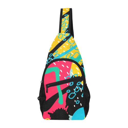 Bright Abstract - Chest Bag