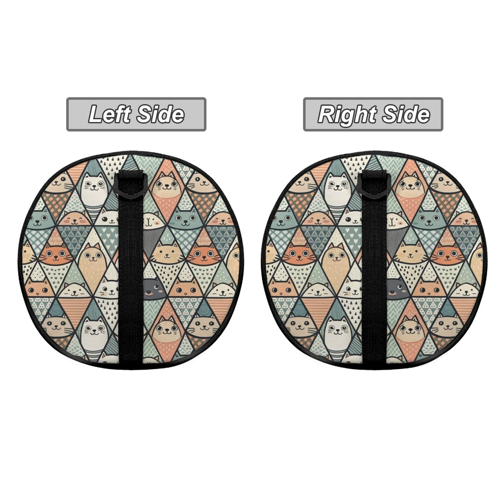 Diamond Cat Pattern Duffle Bag Duffle Bag Printed Offshore