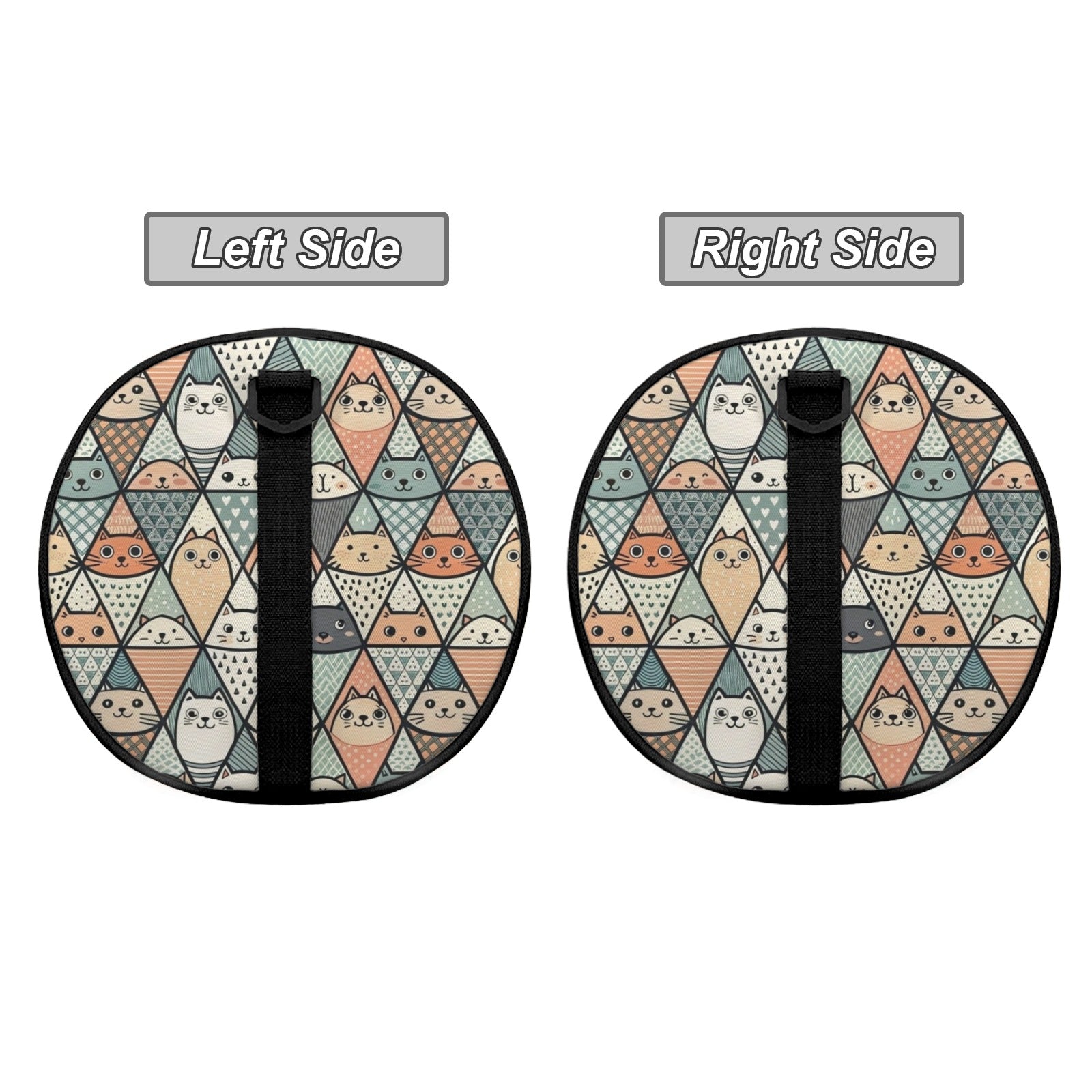 Diamond Cat Pattern Duffle Bag Duffle Bag Printed Offshore