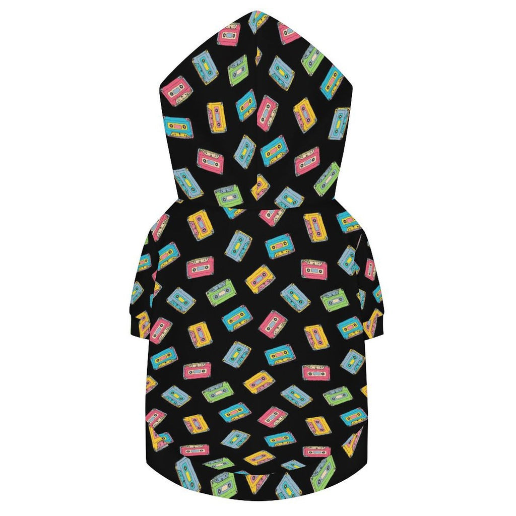 Cassette Tapes Pet Hoodie (Large Size)