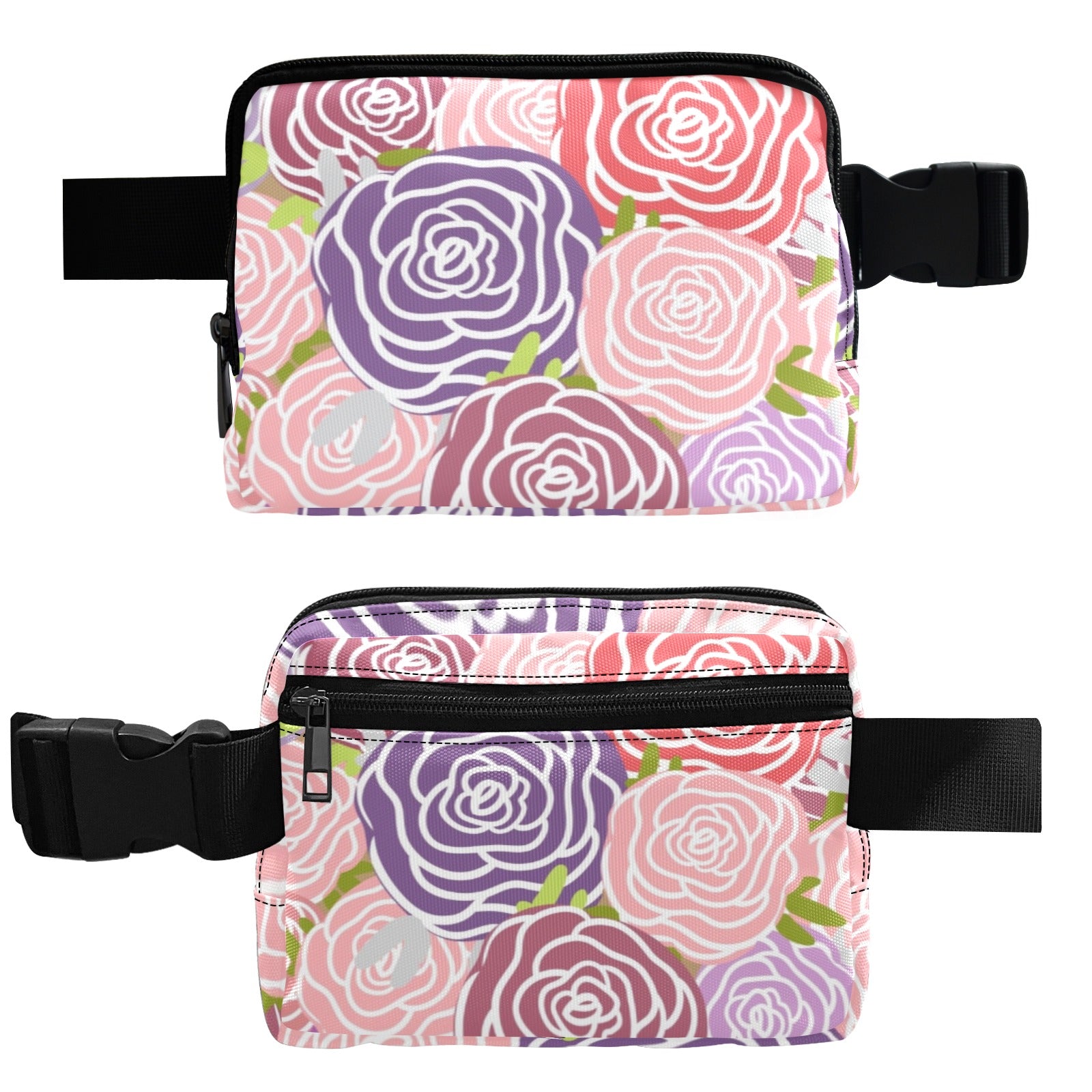 Abstract Roses - Belt Bag