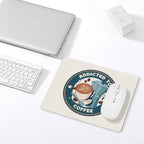 Addicted To Coffee Leather Mouse Pad Leather Mouse Pad Coffee Printed Offshore